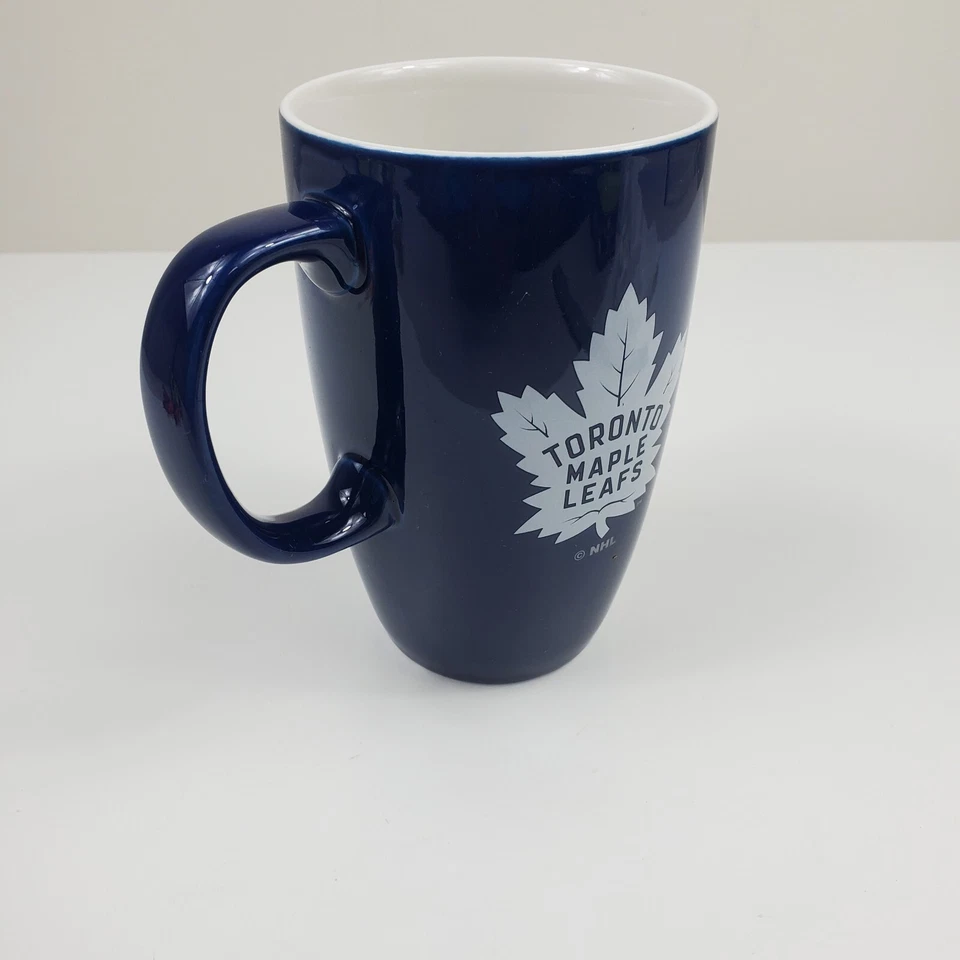 NHL Toronto Maple Leafs 20oz Ceramic Blue Coffee Mug with Team Logo - Image 4 of 4