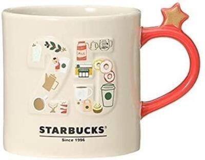 （新品）（送料込み）　　　　　　　　　25周年スタバコップ　最終値下げ スタバ新作グッズ】日本上陸25周年記念グッズ第1弾！限定デザインの