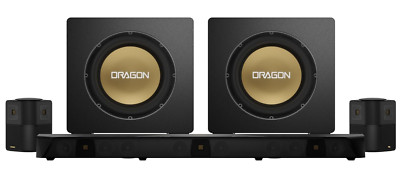 Nakamichi Dragon 11.2.6 with Dual 12'' Subwoofers, Dolby Atmos and DTS:X Pro