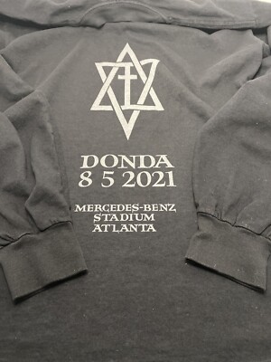 Donda Shirt Atlanta Listening Event Merch 8/5/21 Kanye West - Size Small