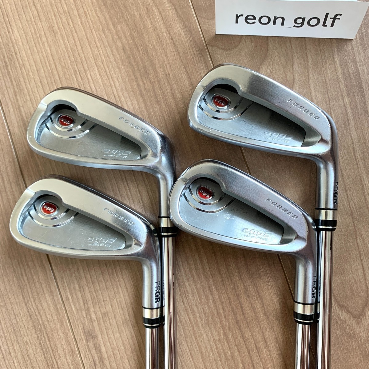 PRGR egg PF Irons #7-9.P(4Clubs)/Soft Steel/Flex:M40/Iron set | eBay