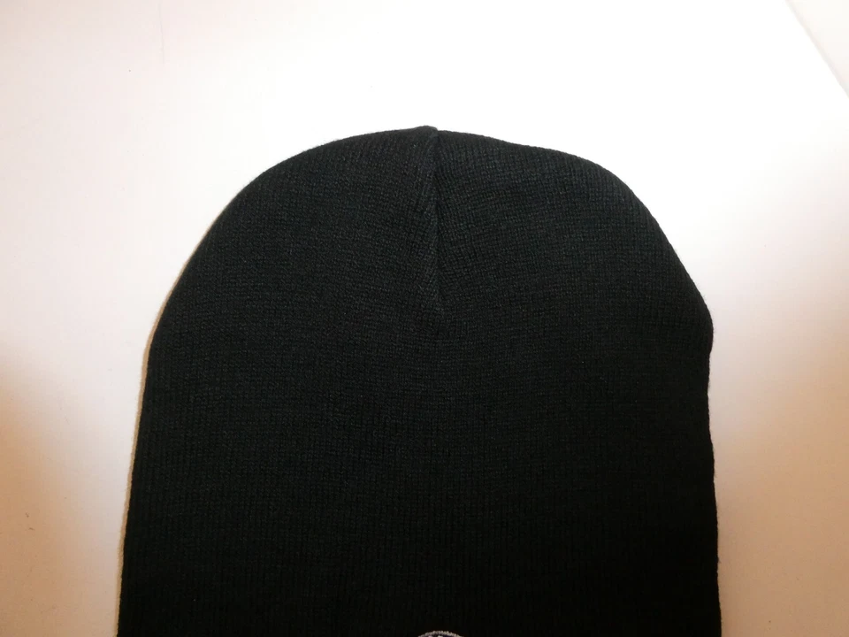 NUEVO BMW Logo Gorro Tejido Gorra Sombrero Negro Calavera Forrado OSFA NUEVO SIN ETIQUETAS Foto 4 de 4