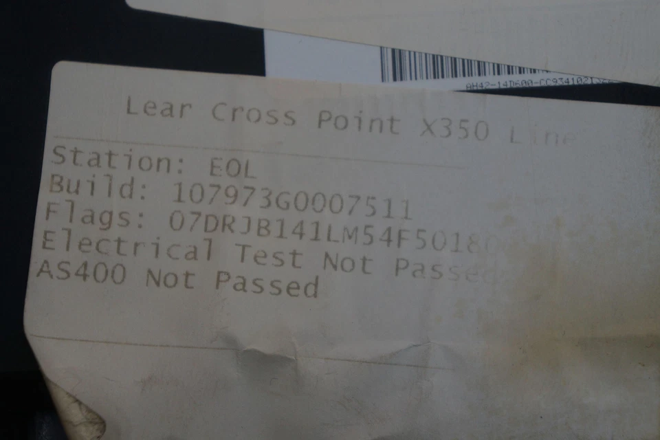 Front Left Seat Adjustment Memory Control Module C2D17795 Jaguar XJ XJL 2010-17 - Image 4 of 4