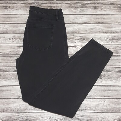 Lucky Brand Size 2 Womens Jeans Lolita Skinny Mid Rise Black Denim