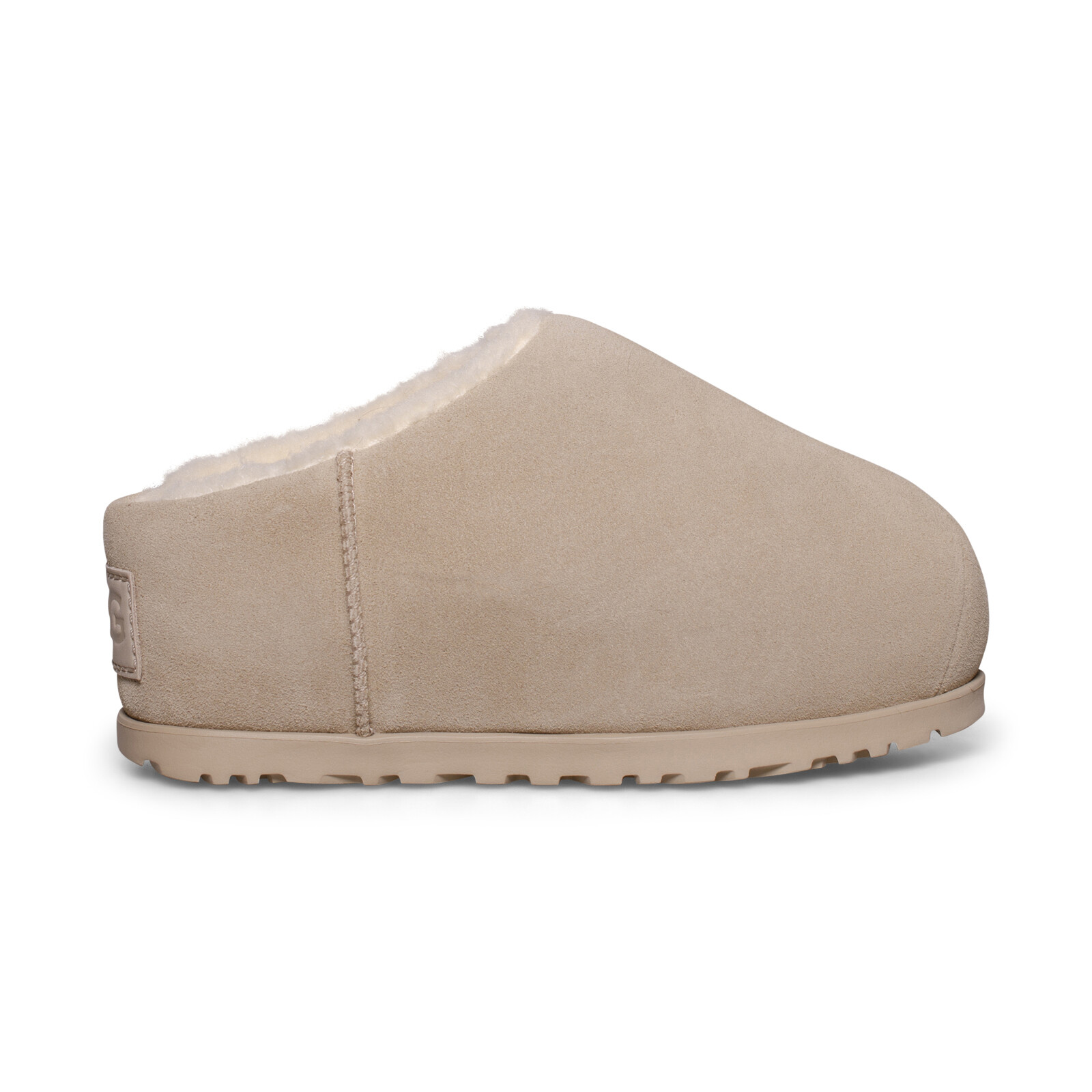 PANTOFOLA D’ORO UGG PANTOFOLE DA DONNA PUMPED SLIDE SEMI SENAPE SCAMOSCIATE COMFORT TAGLIA US 8 UK 6 NUOVE