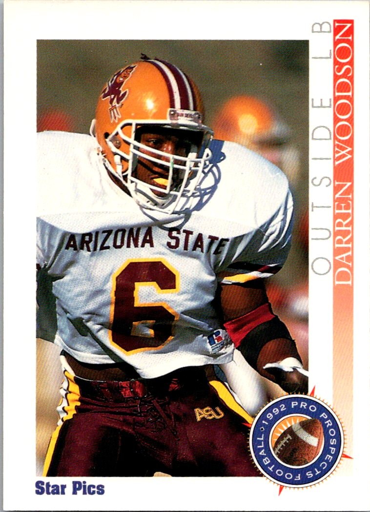 Darren Woodson - 1992 Star Pics Football #29 - Arizona State Sun Devils