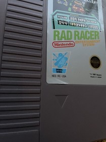 Rad Racer Nintendo NES 5 screw