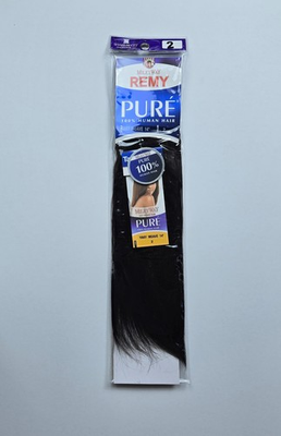 #ad Milky Way Pure 100% Human Hair Yaky Weave 14quot; #2 $34.99