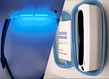 480nm Light Therapy Glasses UV-FREE Blue White Therapy Glasses Wearable