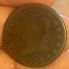 Photo of a 1809-P Large Cent from an eBay listing that sold on Jul 3, 2026
