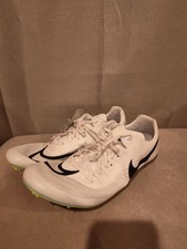 Nike Zoom Ja Fly 4 White Bright Spruce Track Spikes Men  s Sz 11 DR2741-102 NW/OB