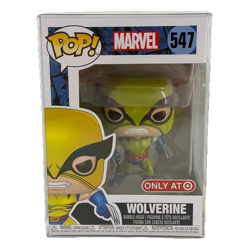 Funko Pop Marvel X-Men Wolverine #547 Target Vinyl Figure W Protector Ships Free