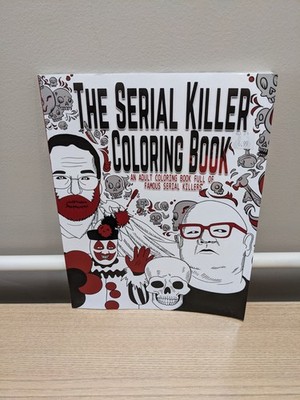 NEW Jack Rosewood The Serial Killer Coloring Book True Crime Adult Paperback