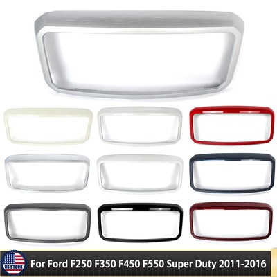 Front Grille Shell Frame Surround Trim For Ford F250 F350 Super Duty 2011-2016