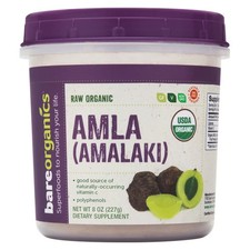 Poudre D'Amla Bio Groseille Indienne 8 Oz Par Bare Organics