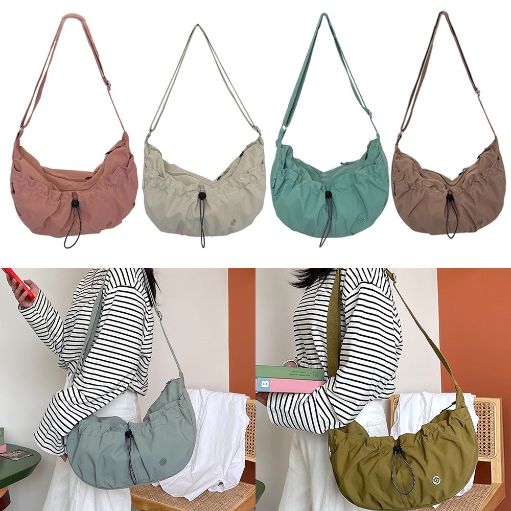 Ultra Lightweight Crossbody Bag Nylon Bag Shoulder Bag Casual Pouch 11 Colors S thumbnail 3