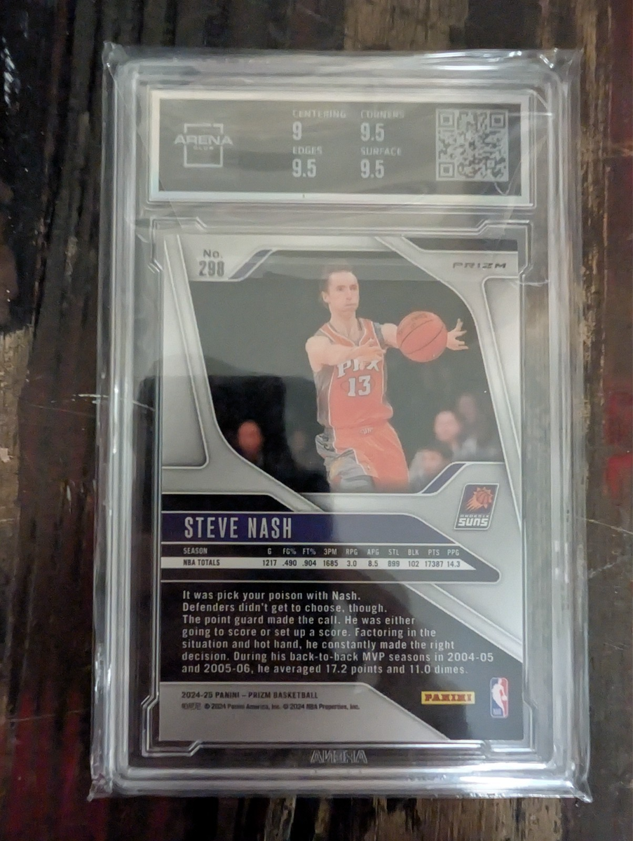 2024-25 Panini Prizm - Legends Steve Nash #298 Silver Prizm for