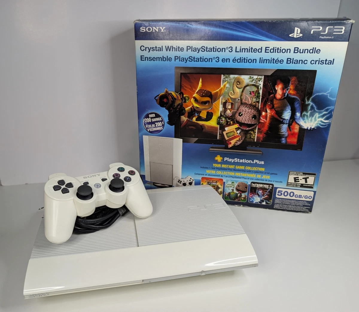 Sony PlayStation 3 - Super Slim White Video Game Consoles for sale