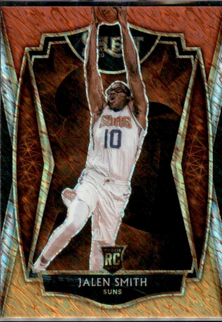 2020 Panini Select - Premier Level Jalen Smith Red White Orange Shimmer Prizm