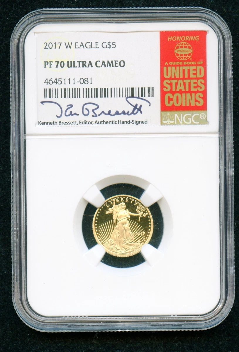 【値下げ】2018 W Eagle $5金貨 PF 70 ULTRA CAMEO NGC Certified PR 70 American Eagle Gold Bullion Coins for sale | eBay