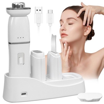 Facial Skin Scrubber Spatula Blackhead Remover Deep Face Cleaning Lift Machine