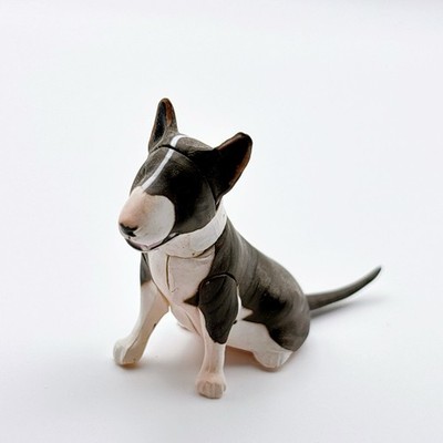 Kaiyodo Choco Egg Pet Animal Collection English Bull Terrier Mini Figure Japan