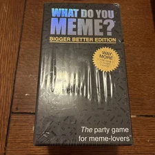 What Do You Meme? Party Game Bigger Better Edition - BRAND NEW Sealed
