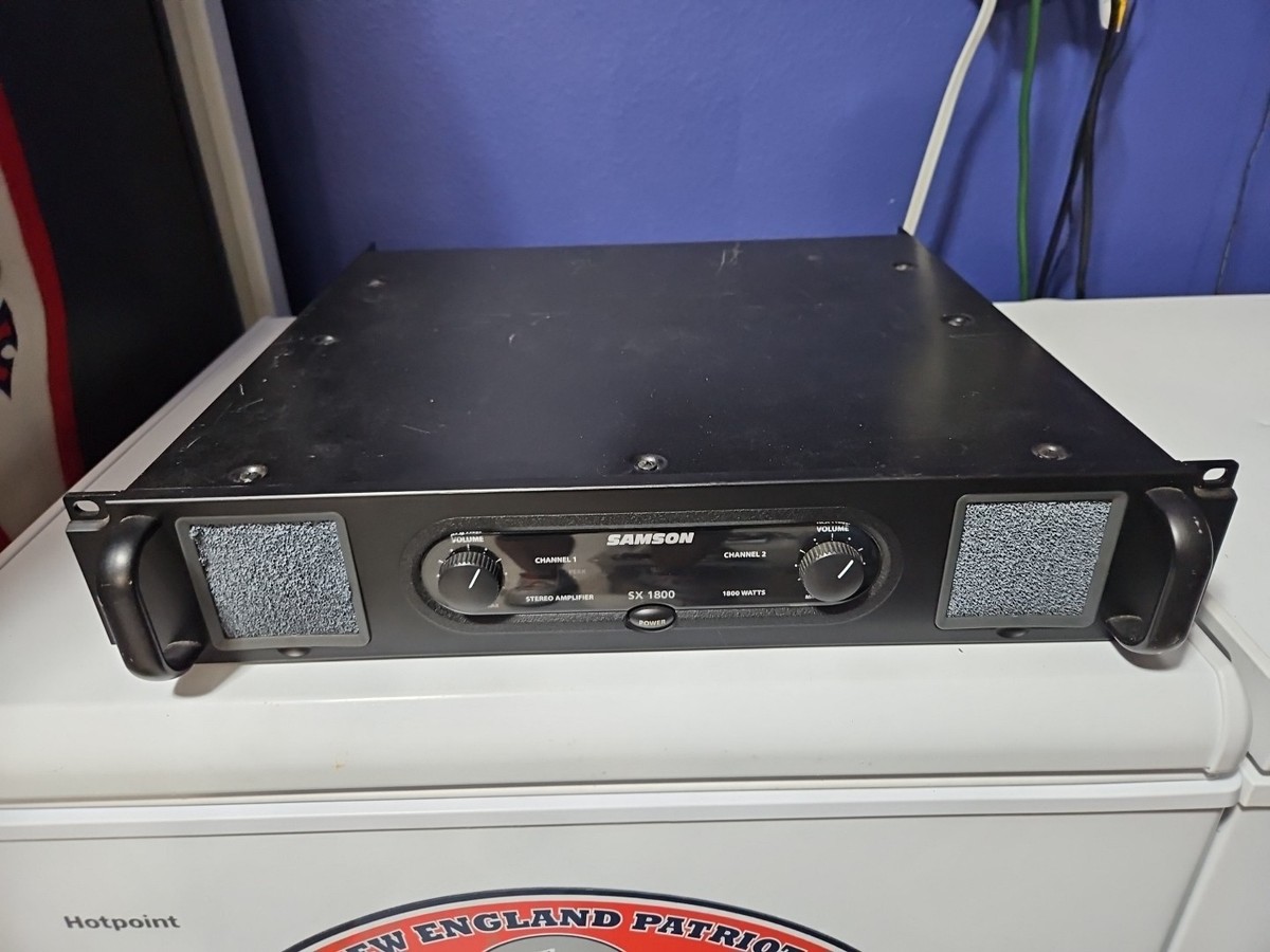 K◇YAMAHA　GQ1031C　SAMSON　SX1800　МDX1600 Samson SX1800 Stereo Power Amplifier - Watermelon Music