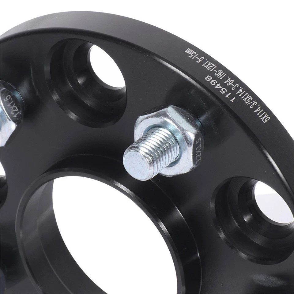 4 pcs 15mm Hub Centric Wheel Spacers For Honda Civic CR-V Acura TL TSX RDX 5x4.5 Foto 4 de 4