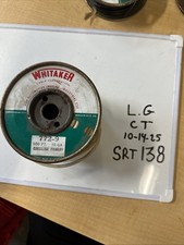 Whitaker 772-9 Automotive, Industrial 100 Feet 10 gauge White Spool Wire