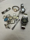 Vintage Timex Women’s Watch Lot Quartz & Mechanical Untested Parts Repair