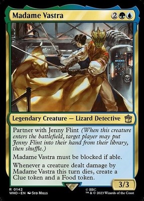 Madame Vastra ~ Commander: Doctor Who [ NM ] [ Magic MTG ]