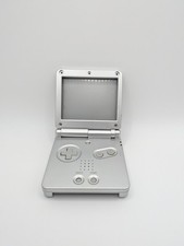 Original Nintendo Gameboy Advance SP gehäuse - Shell - Silber - Bastler  (B)