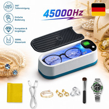 Tragbar Ultraschallreinigungsger&auml;t Ultraschallreiniger 300ml f&uuml;r Brille Gebiss