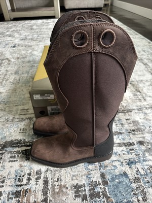 Moc Toe Pull On Snake Boots Lacrosse Men's 17