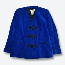 Yves Saint Laurent Woman L Variation Velour Jkt Limited Edition Style Parisian E