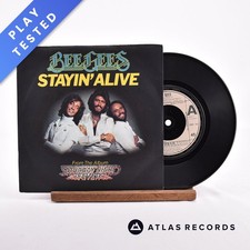 Bee Gees - Stayin' Alive - 7" Vinyl Record - EX/EX