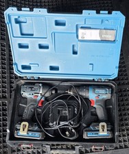 Erbauer Combi Drill Impact Driver Twin Pack Cordless 18V 2 x 2.0Ah Li-Ion EXT