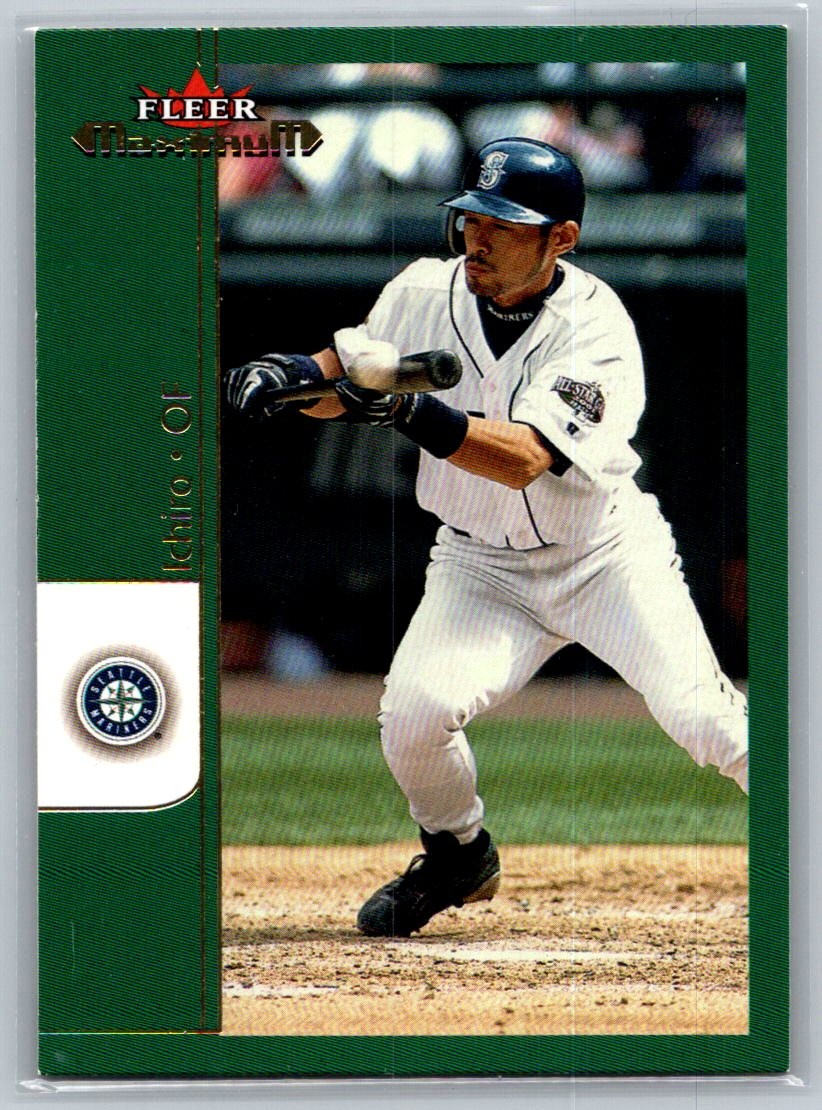 💎2002 Fleer Maximum Baseball #41 Ichiro - Seattle Mariners💎