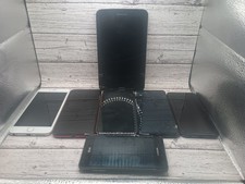Lot of 6 Old Phones  1 Tablet iPhone 6s, LG V30, Blu G70, 3 SAMSUNGS Parts Only