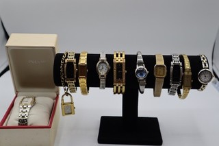 Estate Jewelry Watch Collection Lot 11 Watches Pulsar Seiko Quartz Citizen