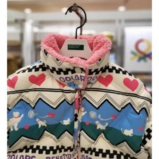 Benetton Kids Girls Puffy Jacket 9 Years, Excellent Condition