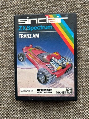 TRANZ AM (1983) Sinclair ZX Spectrum ROM cartridge Ultimate Play The Game boxed