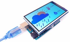 3.5 Inch TFT LCD Display Screen Shield for Arduino, 320x480 Full Color RGB, I...