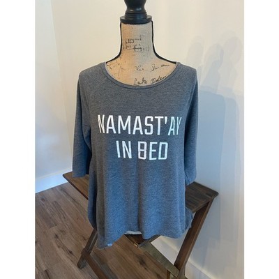 Grayson Threads Namastay In Bed Shirt Size XL
