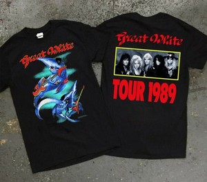 Great White Tour Shirt | eBay