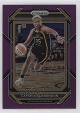 2023 Panini Prizm WNBA Purple Prizm 14/149 Layshia Clarendon #74 w6g