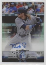 2018 Topps Clearly Authentic Salute Father's Day Green 74/99 Ben Gamel Auto 0o0