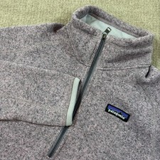 Patagonia Purple Better Sweater Quarter Zip Women's Size Small EUC 25618