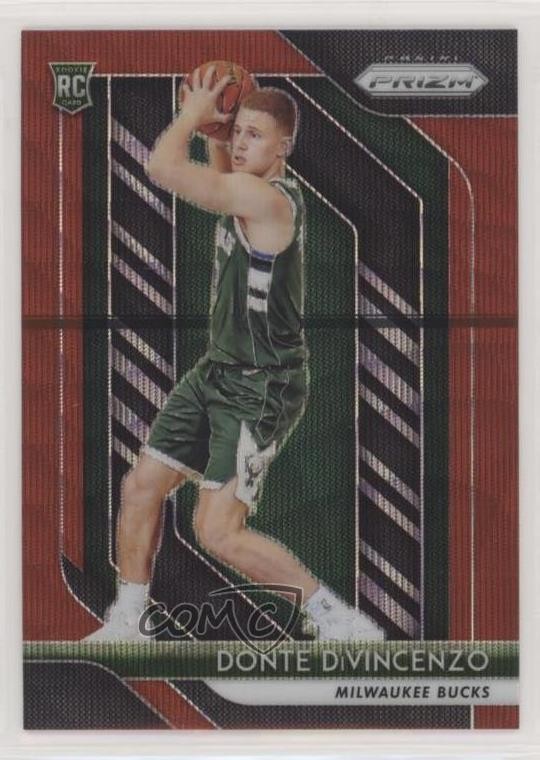 2018-19 Panini Prizm Ruby Wave Prizm Donte DiVincenzo #246 0ad